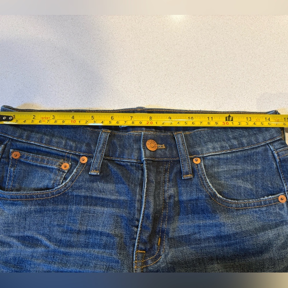 Madewell Slim Boyfriend with Raw Hem Size 24 - Picture 8 of 8